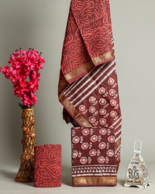 Latest Collection Maheshwari Silk Dresses With Price (27)