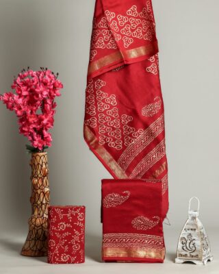 Latest Collection Maheshwari Silk Dresses With Price (28)