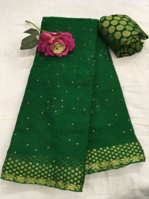 Pure Chiffon Embroided Sarees With Price (22)