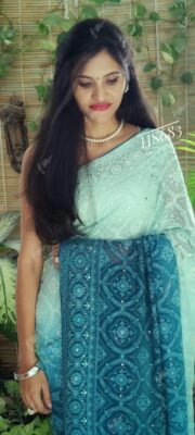 Beautiful Khaddi Georgette Chikankari Sarees (14)