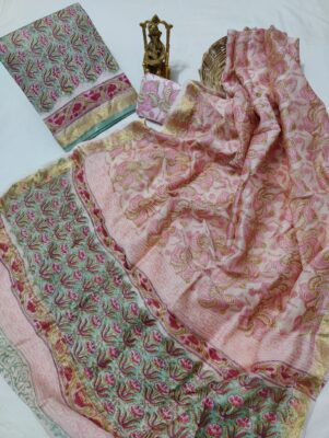 Beautiful Maheshwari Silk Dresses (26)