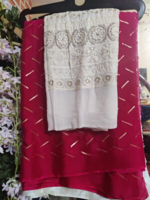 Exclusive Chinnon Sequence Sarees (1)
