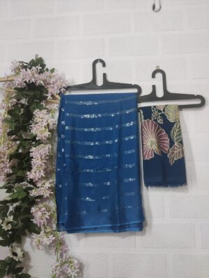 Exclusive Chinnon Sequence Sarees (17)