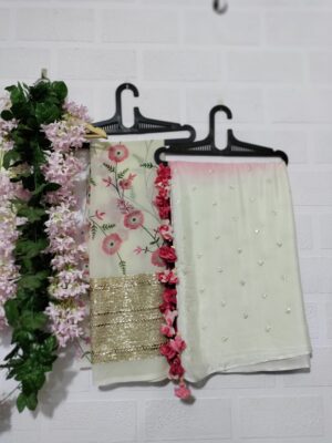 Exclusive Chinnon Sequence Sarees (44)