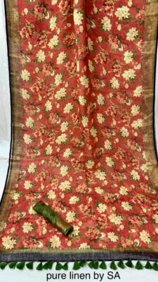 Exclusive Collection Of Linen Sarees (2)