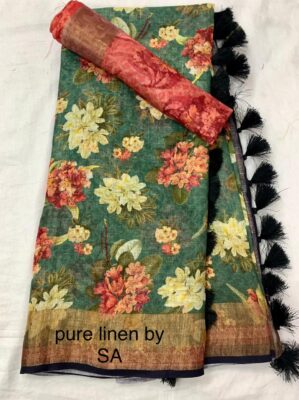Exclusive Collection Of Linen Sarees (4)