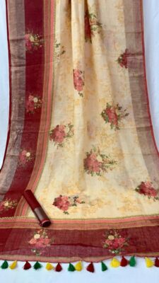 Exclusive Collection Of Linen Sarees (41)