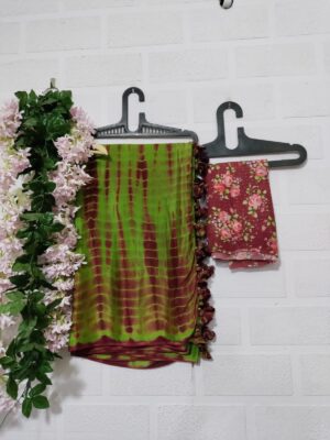 Exclusive Pure Chinnon Sarees With Blouse (19)