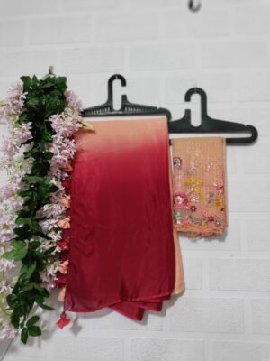 Exclusive Pure Chinnon Sarees With Blouse (6)
