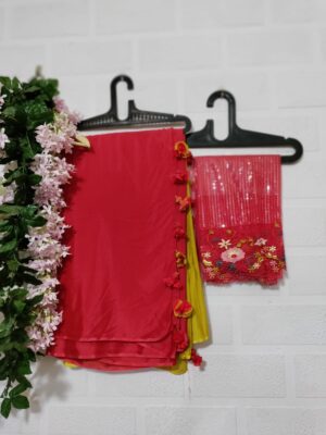 Exclusive Pure Chinnon Sarees With Blouse (7)