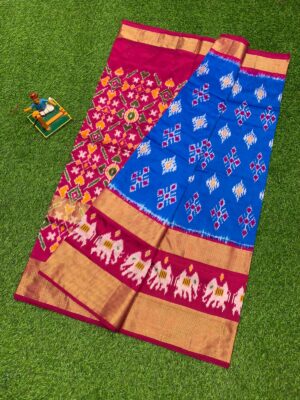 Latest And Exclusive Ikkath Silk Sarees (21)