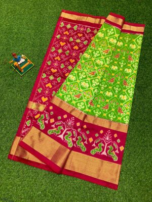 Latest And Exclusive Ikkath Silk Sarees (37)