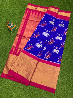 Latest And Exclusive Ikkath Silk Sarees (8)