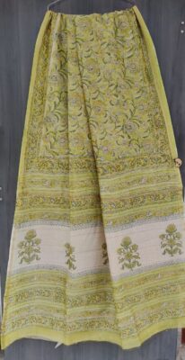 Latest Chanderi Silk Sarees With Blouse (25)