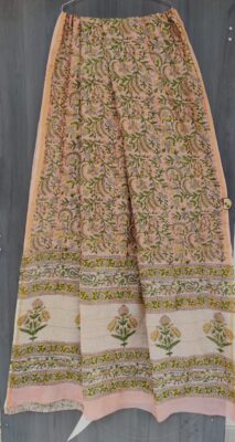 Latest Chanderi Silk Sarees With Blouse (28)