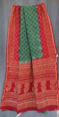 Latest Chanderi Silk Sarees With Blouse (33)