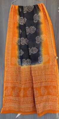 Latest Chanderi Silk Sarees With Blouse (37)