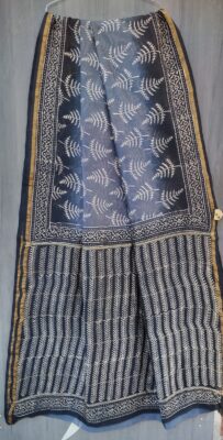 Latest Chanderi Silk Sarees With Blouse (40)