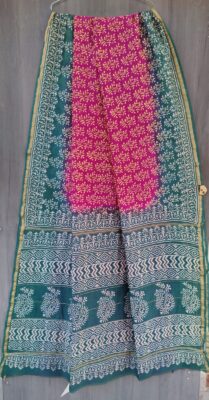Latest Chanderi Silk Sarees With Blouse (42)