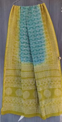 Latest Chanderi Silk Sarees With Blouse (52)