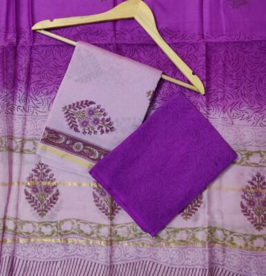 Latest Chanderi Silk Suits (8)