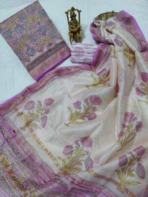 Latest Maheshwari Silk Dress Materials (1)
