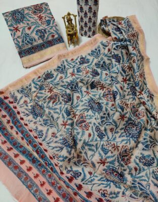 Latest Maheshwari Silk Dress Materials (15)