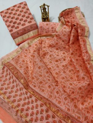 Latest Maheshwari Silk Dress Materials (42)