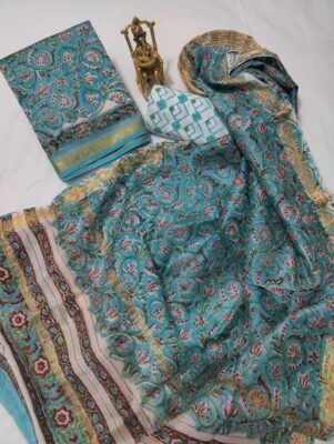 Latest Maheshwari Silk Dress Materials (50)