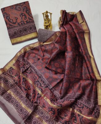 Latest Maheshwari Silk Dress Materials (53)