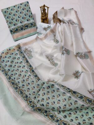 Latest Maheshwari Silk Dress Materials (61)