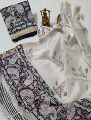 Latest Maheshwari Silk Dress Materials (85)