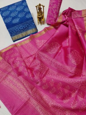 Latest Maheshwari Silk Dress Materials (93)