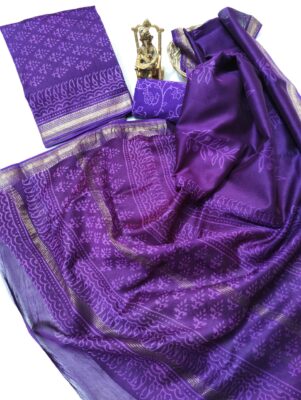 Latest Maheshwari Silk Dress Materials (95)