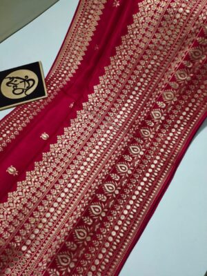 Latest Munga Silk Fabric With Border (10)