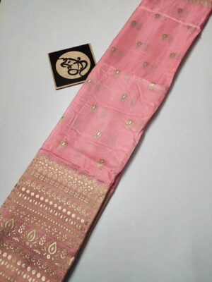 Latest Munga Silk Fabric With Border (3)