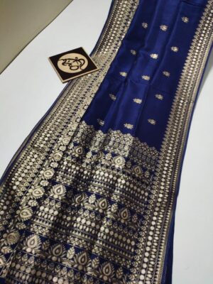 Latest Munga Silk Fabric With Border (33)