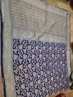 Pure Georgette Hand Paint Sarees (29)