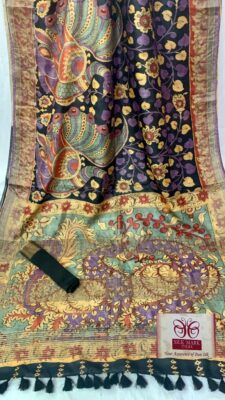 Pure Printed Tussar Sarees With Silkmark (14)
