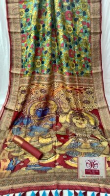 Pure Printed Tussar Sarees With Silkmark (17)