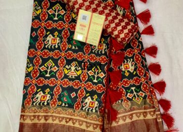 Pure Printed Tussar Sarees With Silkmark (28)