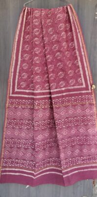 Beautiful Chanderi Silk Printed Sarees (20)