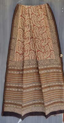 Beautiful Chanderi Silk Printed Sarees (21)