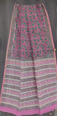 Beautiful Chanderi Silk Printed Sarees (23)
