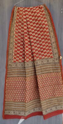 Beautiful Chanderi Silk Printed Sarees (28)