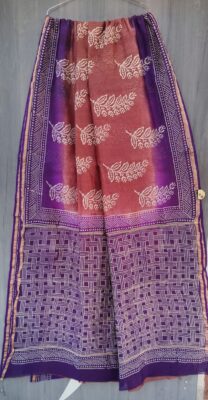 Beautiful Chanderi Silk Printed Sarees (29)
