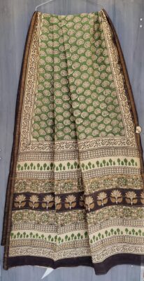 Beautiful Chanderi Silk Printed Sarees (31)