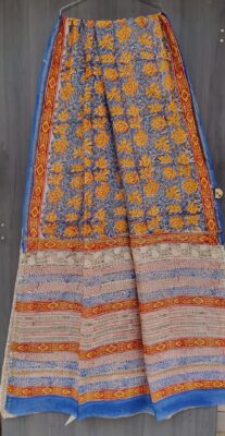 Beautiful Chanderi Silk Printed Sarees (33)