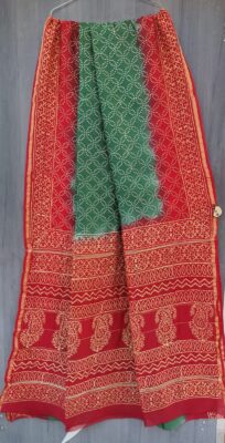 Beautiful Chanderi Silk Printed Sarees (36)