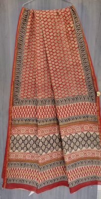 Beautiful Chanderi Silk Printed Sarees (38)
